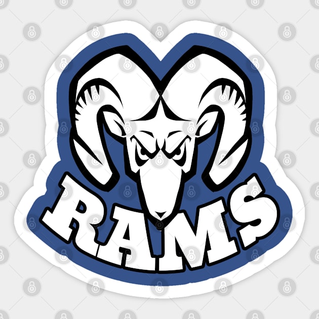 Rams mascot Sticker by Generic Mascots